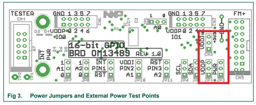 NXP UM10752 16-bit GPIO Daughter Card-fig4