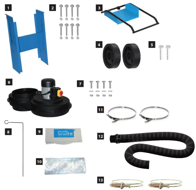 GUDE 55442 Diameter Extraction System - part