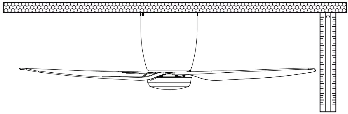 EGLO 20523401 Seacliff Ceiling Fan - mounting