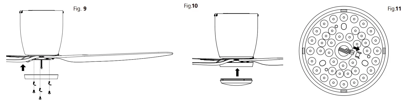 EGLO 20523401 Seacliff Ceiling Fan - overtighten