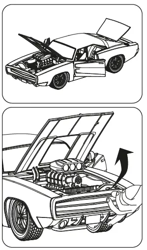 JAMARA-Dodge-Charger-R-T 1970-2.4GHz-Fast-and-Furious-Car-4