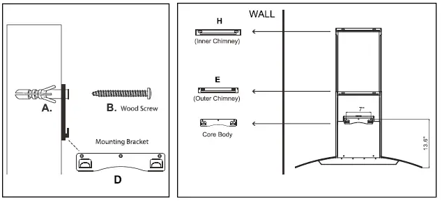 COSMO COS-63175 30 Inch Ducted Wall Mount Range Hood-8