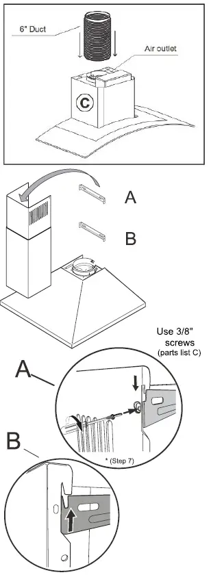COSMO COS-63175 30 Inch Ducted Wall Mount Range Hood-9