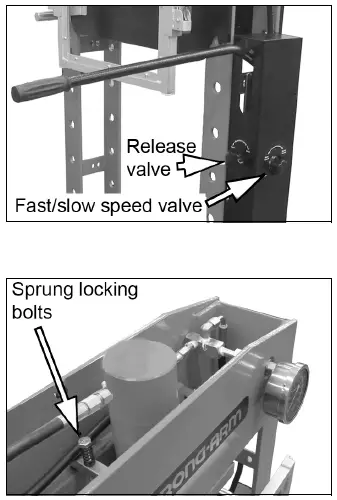 Clarke-CSA30FPB-30-Tonne-Hydraulic-Press-10