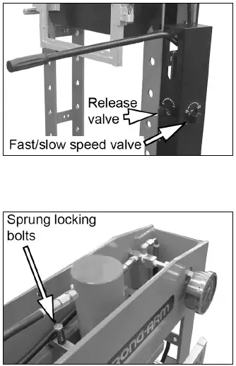 Clarke-CSA30FPB-30-Tonne-Hydraulic-Press-7