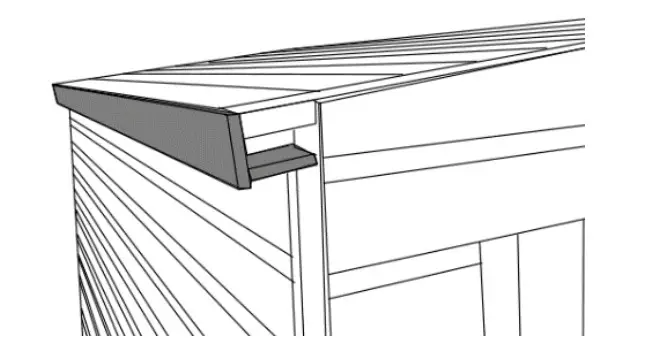 Power 82PPB 8-10ft Pent Bike Shed - Figure 19