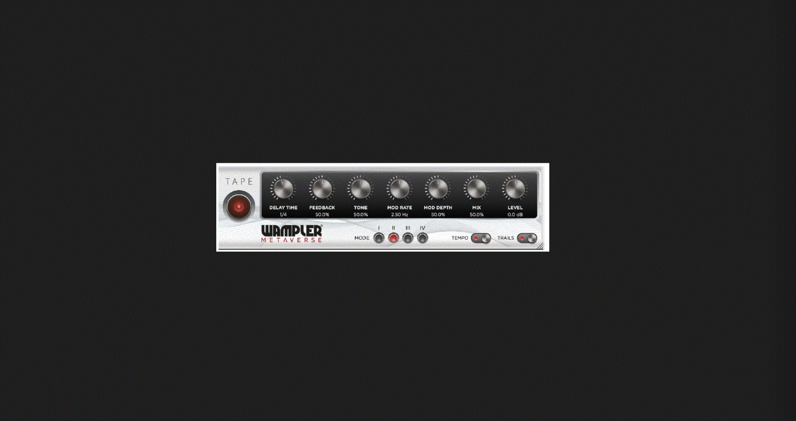 Wampler 763815133348 Metaverse Plugin Suite Instruction Manual