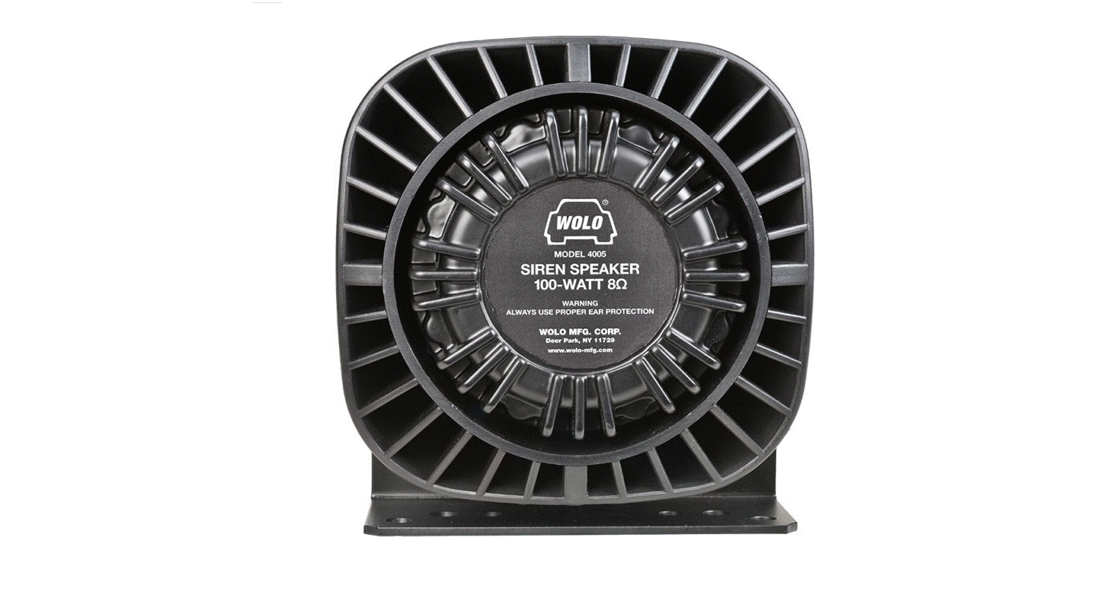 Wolo (4005) 100 Watt Siren Speaker-complete Features/instruction Guide Wolo (4005) 100 Watt Siren Speaker-complete Features/instruction Guide