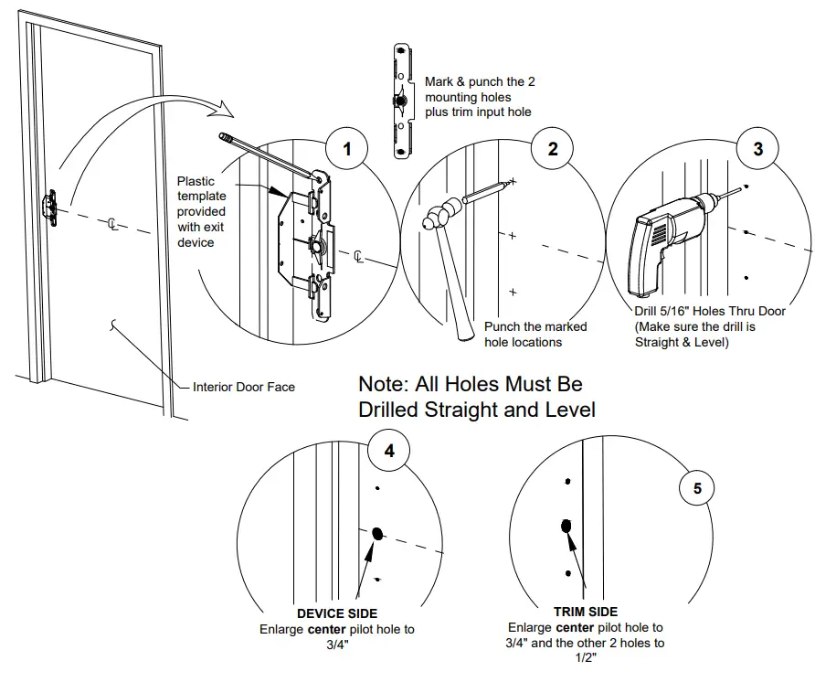 DETEX 105665 Pacific Lock - fig 2
