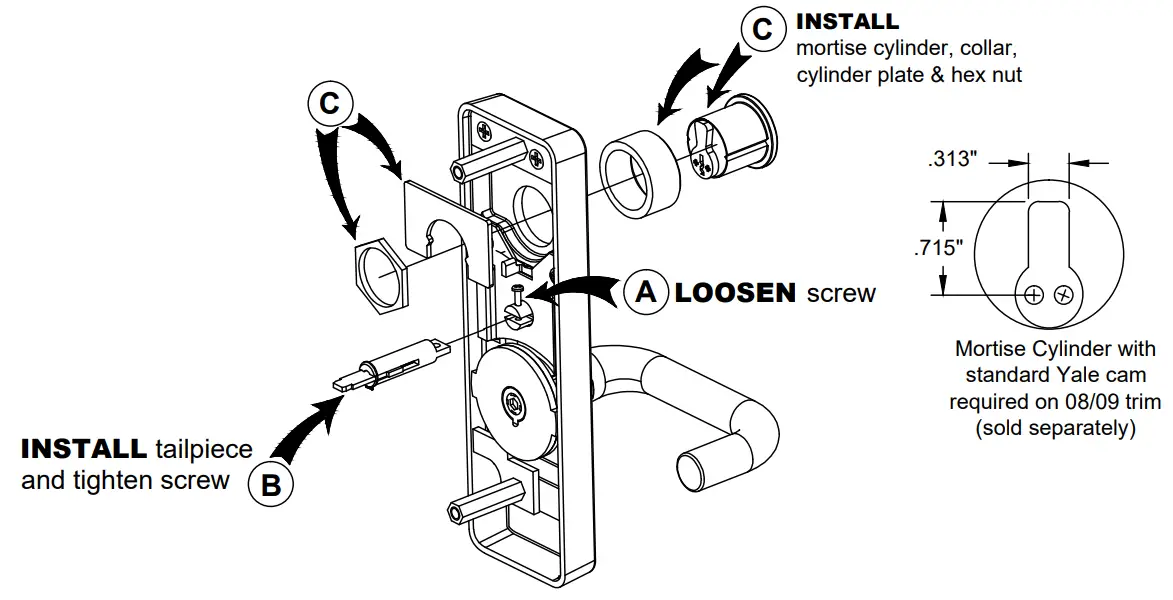 DETEX 105665 Pacific Lock - fig 3