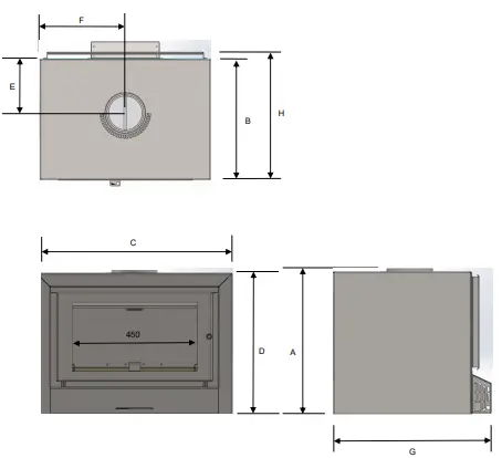 KEMLAN CUBE Slow Combustion Wood Fireplace-fig2