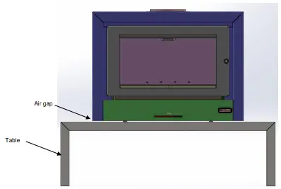 KEMLAN CUBE Slow Combustion Wood Fireplace-fig7