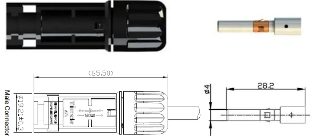 Trinasolar TS4 Connector and Socket - fig 4