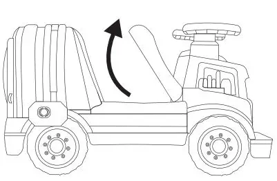 little tikes 660641C3 Dirt Digger Garbage Scoot Truck 3