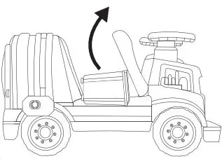 little tikes 660641C3 Dirt Digger Garbage Scoot Truck 4