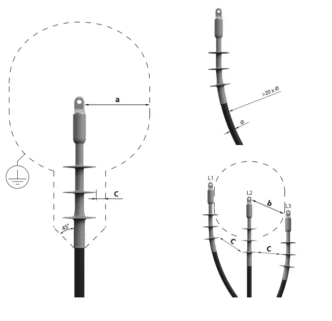 ENSTO CIT1.2404L Indoor Termination Kits with Cu Wire Shield - fig30
