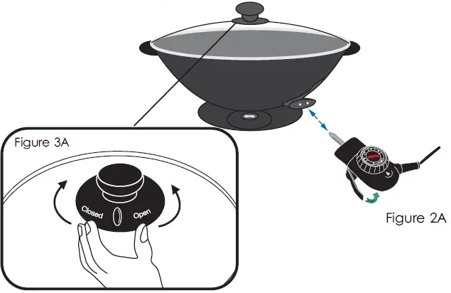 AROMA AEW-316 Heavy Duty Electric Wok-4