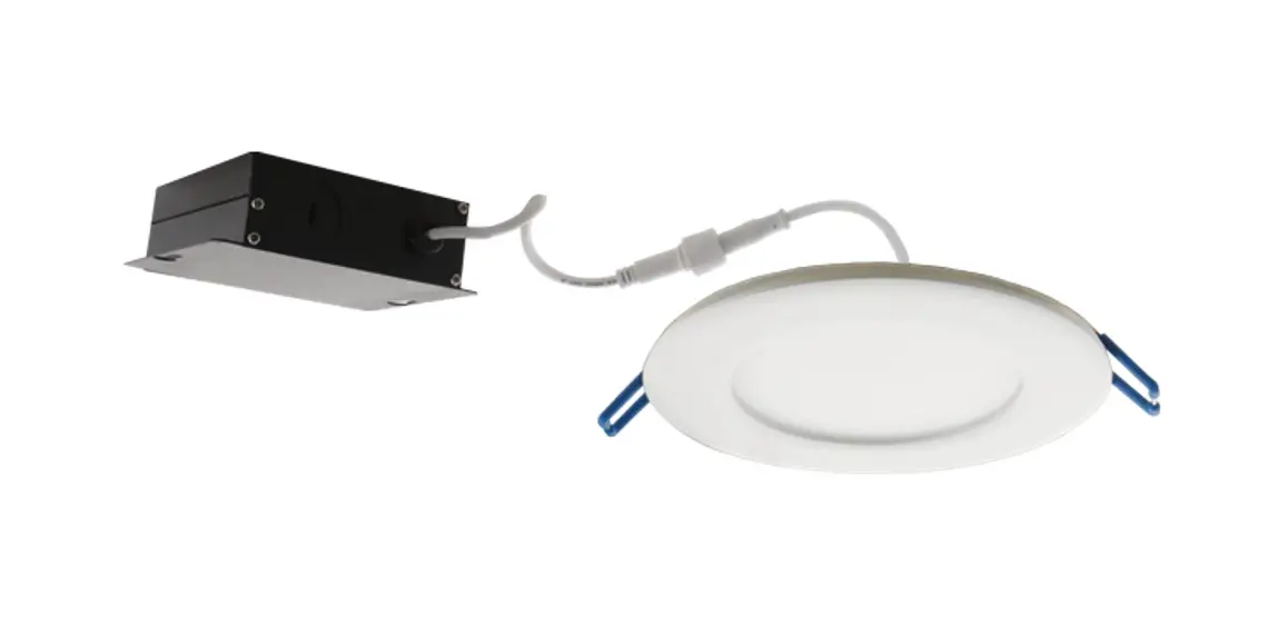 Elco Lighting Ert81dxct5w 8 Inch 120-277-347v Ultra Slim Led Round Panel Light Instructions