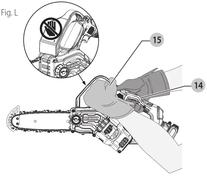DEWALT DCCS623 20V Max Pruner fig8