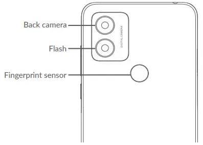 alcatel 1 SE LITE Smartphone - Keys and connectors 2