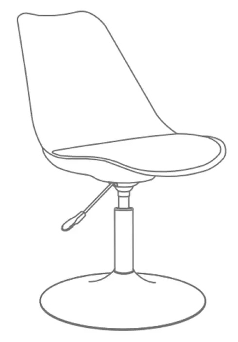 atmosphera AIKO Height Adjustable Chair 