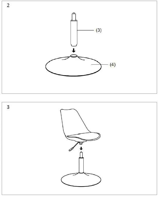 atmosphera AIKO Height Adjustable Chair  3