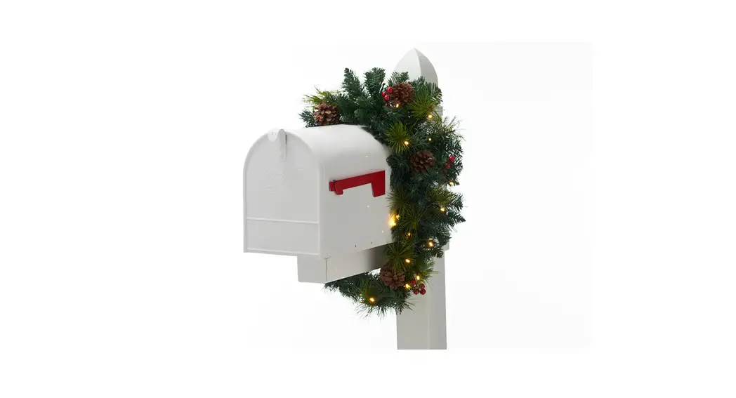Sharper Image 207907 Mailbox Wreath User Guide