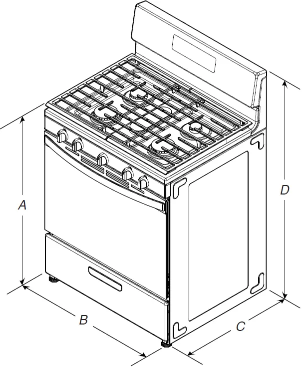 Whirlpool WFG505M0MWH Freestanding Gas Ranges 04