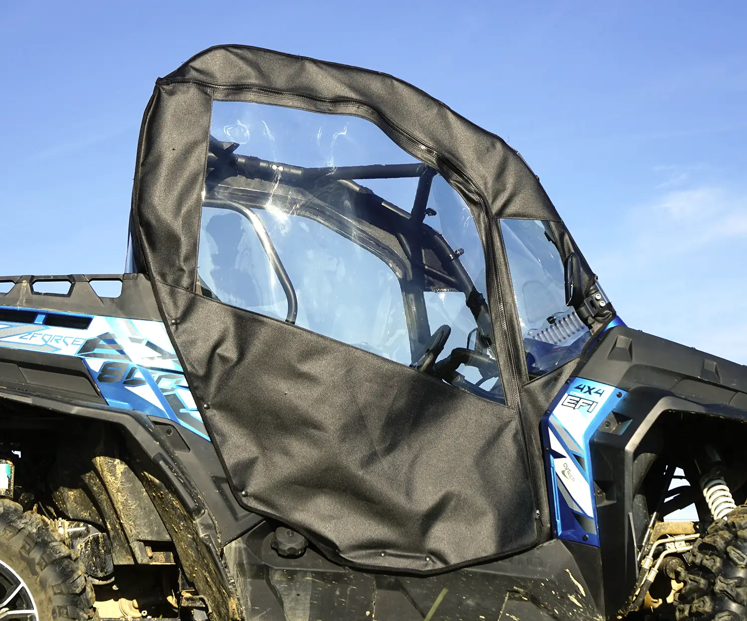 FALCON RIDGE CF-19-Z-FC04 2019 and Newer CF Moto Z Force 800 1000 Full Cab-fig1