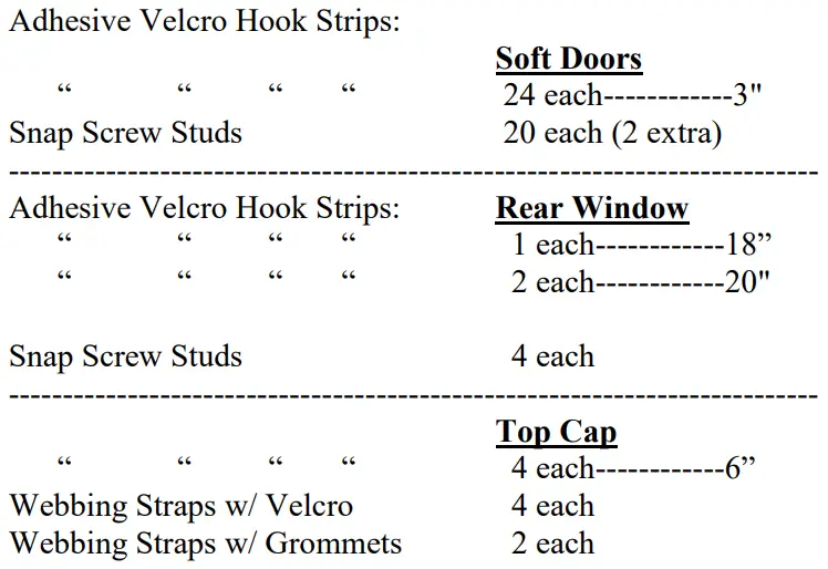FALCON RIDGE CF-19-Z-FC04 2019 and Newer CF Moto Z Force 800 1000 Full Cab-fig2