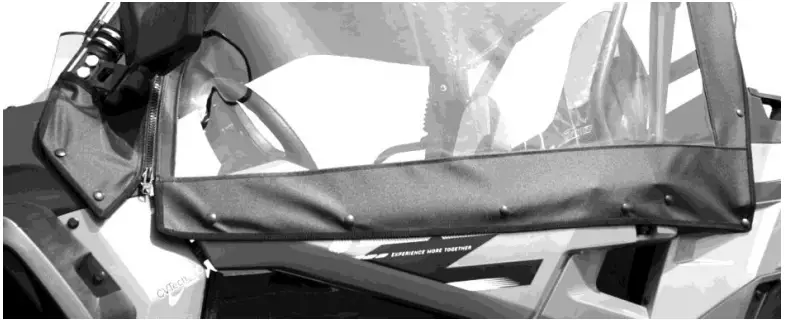 FALCON RIDGE CF-19-Z-FC04 2019 and Newer CF Moto Z Force 800 1000 Full Cab-fig5