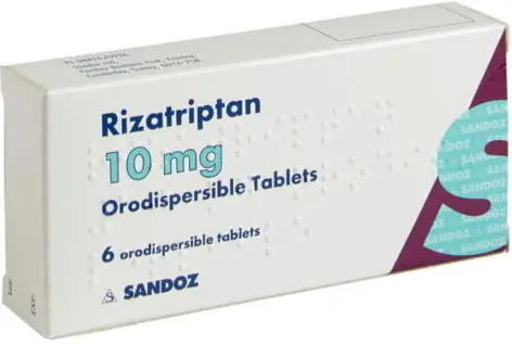 Patient Information Leaflet Rizatriptan 10 mg Orodispersible Tablets