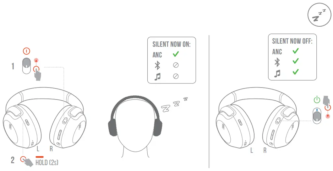 JBL TOUR ONE Wireless Over Ear Noise Cancelling Headphones - fig4