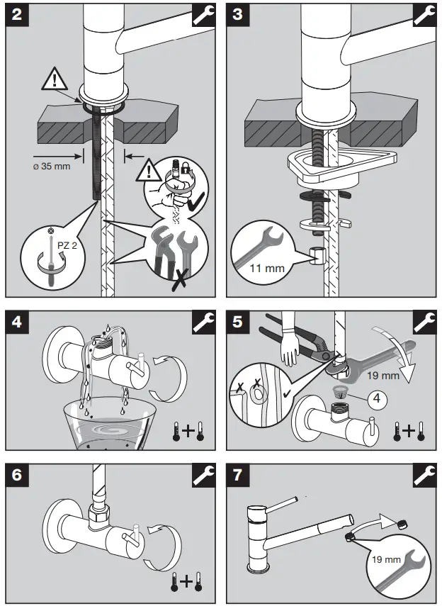BLANCO 521503 Kano HD Single-Lever Kitchen Mixer Tap - fig 2