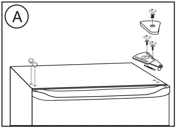 Hamilton Beach HBFRF301 B 3 2 cu. ft. Upright Freezer - Figure 1