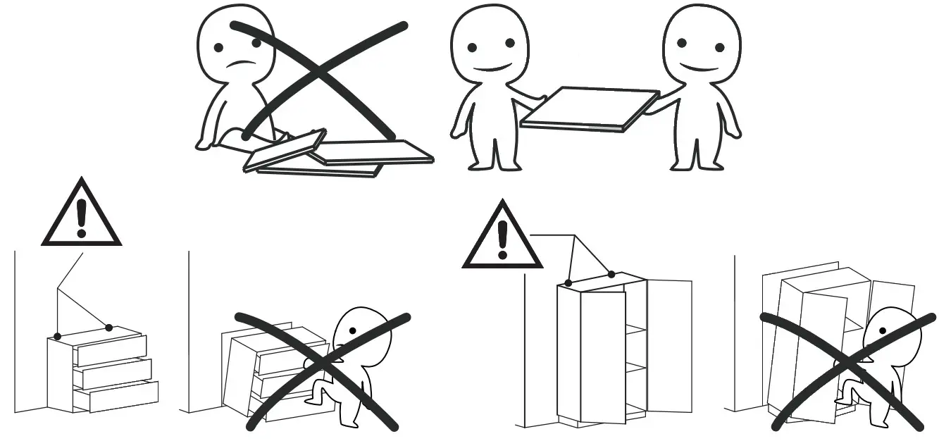 FUFU GAGA LBB KF020256 01 White Wooden Accent Storage Cabinet - Figure 3