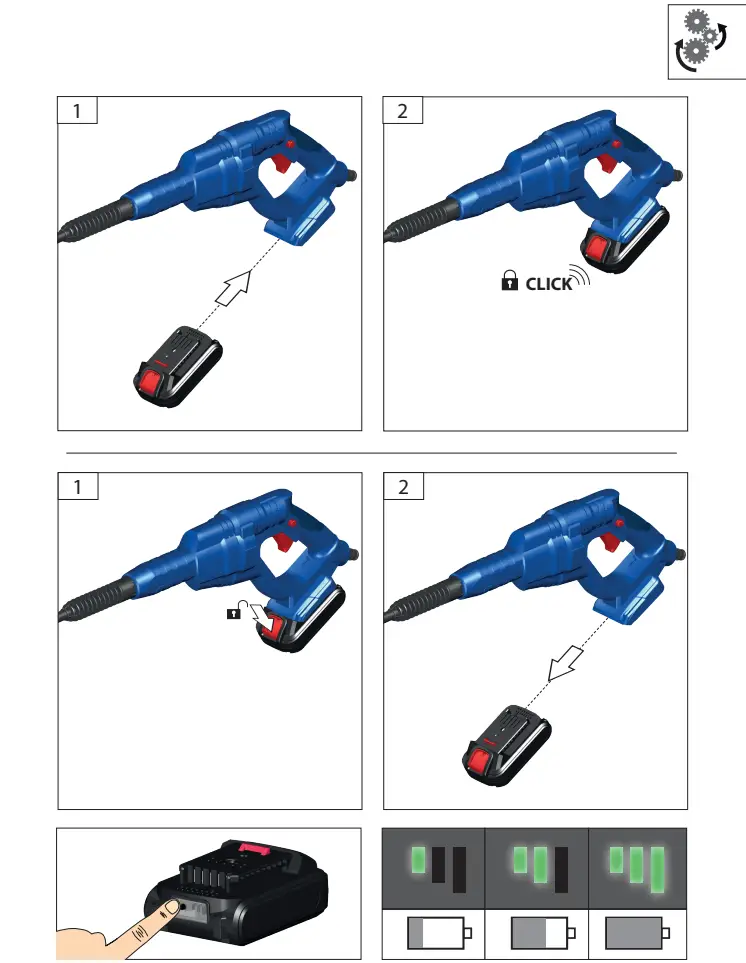 Starting-up the device continued 1