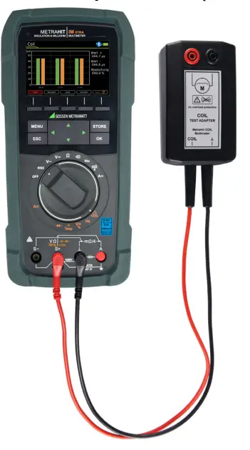 GOSSEN METRAWATT METRAHIT IM XTRA Short-Circuited Coil Tester - fig