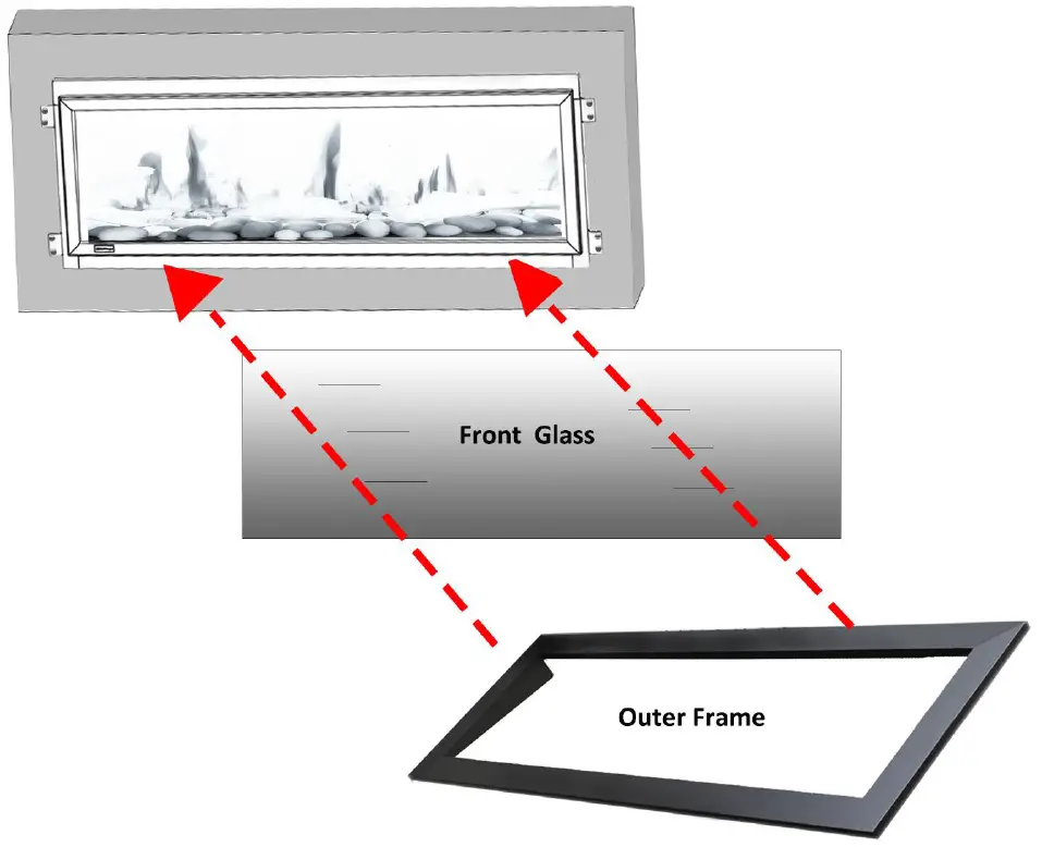 Litedeer Homes 68 In Latitude II Built In Smart Linear Electric Fireplace fig 10
