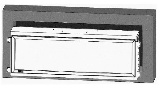 Litedeer Homes 68 In Latitude II Built In Smart Linear Electric Fireplace fig 5