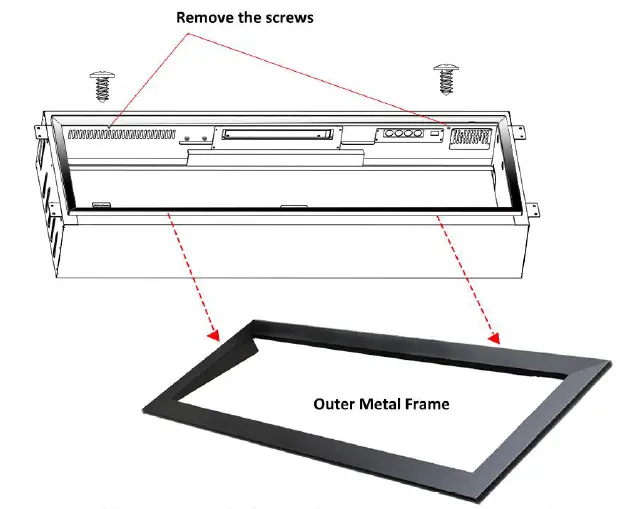 Litedeer Homes 68 In Latitude II Built In Smart Linear Electric Fireplace fig 7
