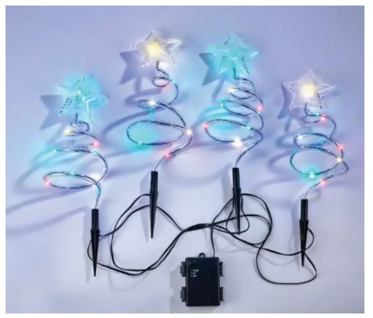 COOPERS OF STORTFORD K847 Set 4 Spiral Path Lights 1