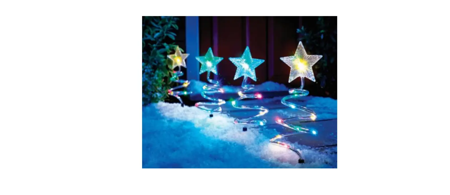 Coopers Of Stortford K847 Set 4 Spiral Path Lights User Manual