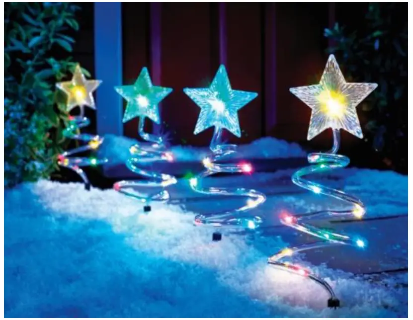 COOPERS OF STORTFORD K847 Set 4 Spiral Path Lights