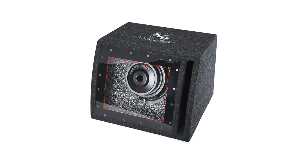 S O B-8p-120 8inch Illuminated Powered Bandpass Subwoofer Box User Manual