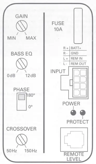 S O B-8P-120 8Inch Illuminated Powered Bandpass Subwoofer Box fig 1