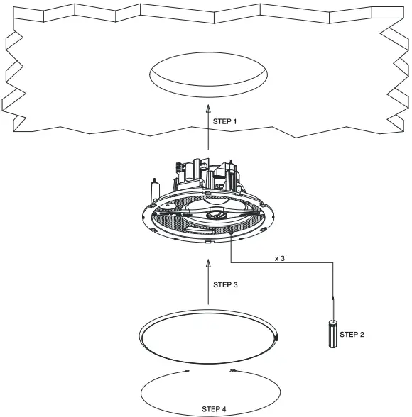 ecler IC6CLASS-TR In-Ceiling In-Wall High-End Loudspeaker-FIG4