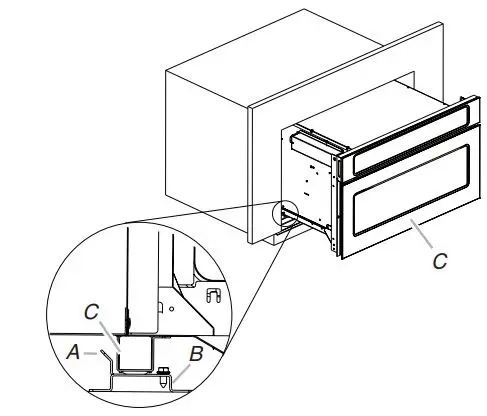 JENNAIR 27 Inch 68.6cm and 30Inch 76.2cm Electric Built In Convection Microwave Oven Installation Guide - Using 2 or more people