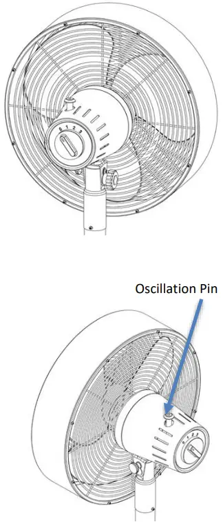 Operating your Fan