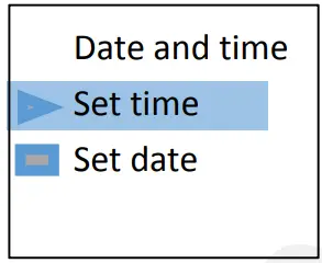 EVISTR L157 Digital Voice Recorder - Set time,